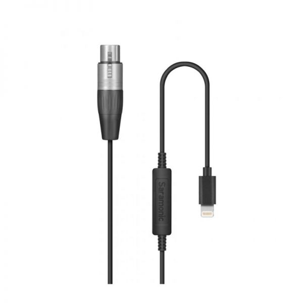 Кабель переходник Saramonic LC-XLR с XLR на Apple Lightning Audio