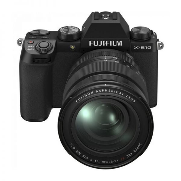 Цифровая фотокамера Fujifilm X-S10 Kit XF 16-80mm F4 R OIS WR Black