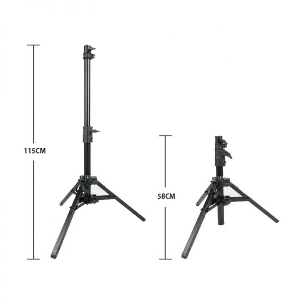 Стальная стойка KUPO 161MB Slider Stand (58 - 115 см) черная