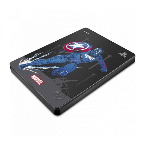 Внешний жесткий диск Seagate STGD2000203 2TB Game Drive for PS4 Captain America  2.5" USB 3.0