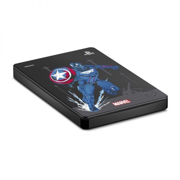 Внешний жесткий диск Seagate STGD2000203 2TB Game Drive for PS4 Captain America  2.5" USB 3.0