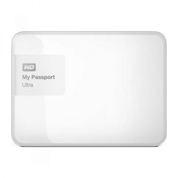 Внешний жёсткий диск WD My Passport Ultra WDBDDE0010BWT-EEUE 1000ГБ 2,5" 5400RPM USB 3.0 White