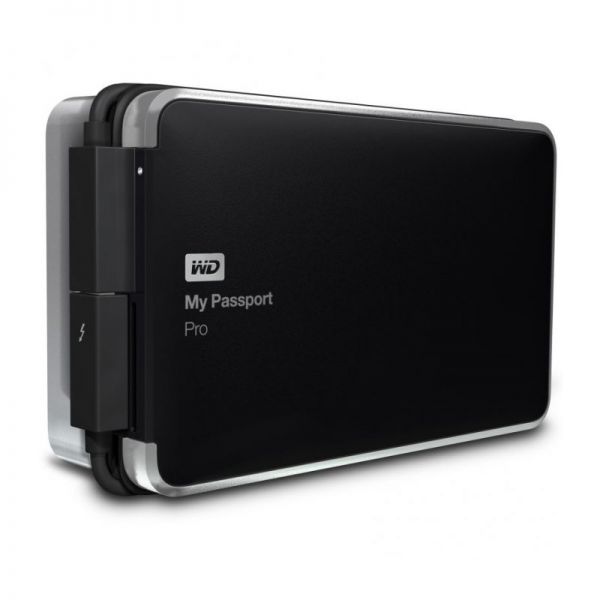 Внешний жесткий диск WD My Passport Pro WDBRMP0020DBK-EESN 2000ГБ 2.5" Thunderbolt