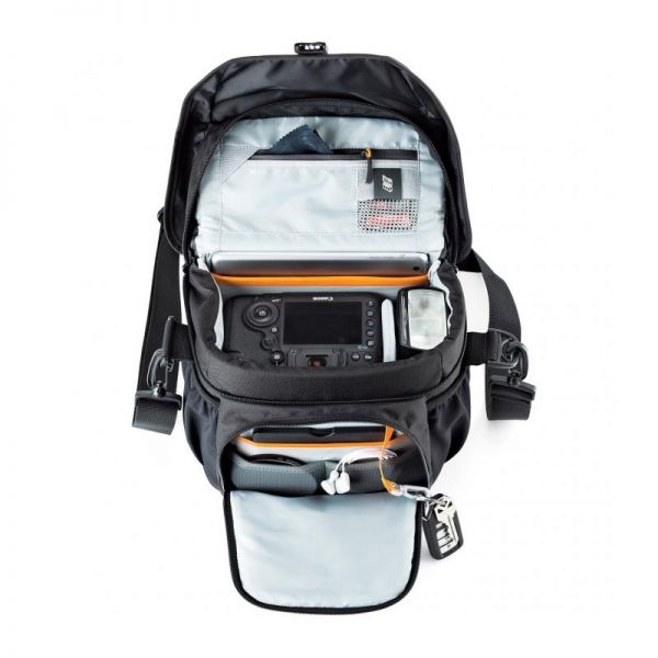 Фотосумка Lowepro Nova 170 AW II черная, для фотоаппарата