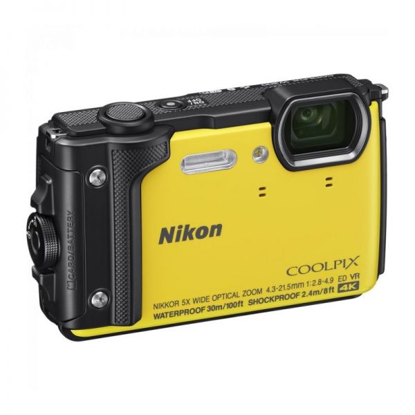 Цифровая фотокамера Nikon Coolpix W300 цвет желтый