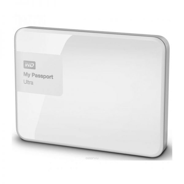 Внешний жесткий диск WD My Passport Ultra WDBNFV0030BWT-EEUE 3000ГБ 2,5" 5400RPM USB 3.0 White