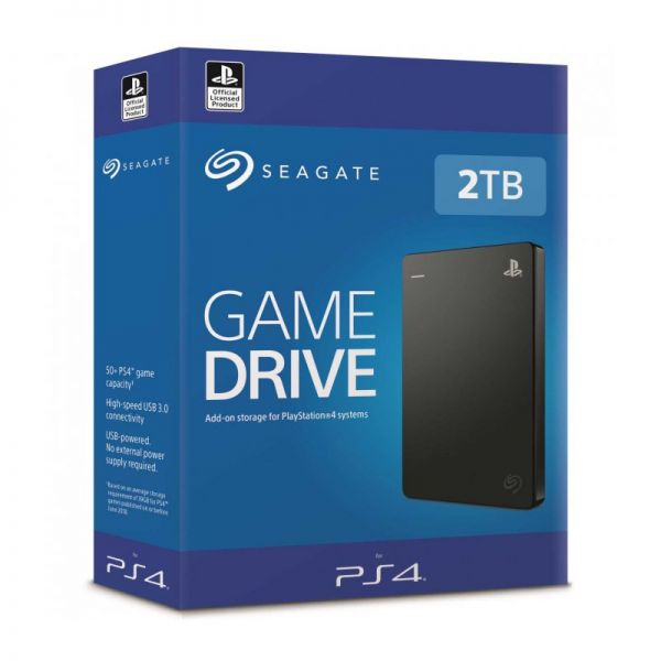 Внешний жесткий диск Seagate STGD2000200 2TB Game Drive for PS4 2.5" USB 3.0 Black