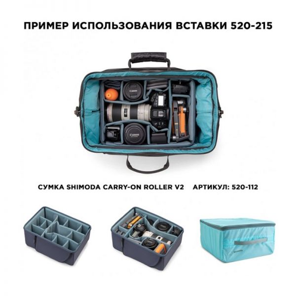 Shimoda Core Unit Large DSLR V2 Защитная вставка для фотооборудования (520-215)