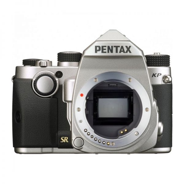 Зеркальный фотоаппарат Pentax KP Body Silver  (3 РУКОЯТКИ L,M,S В КОМПЛЕКТЕ)