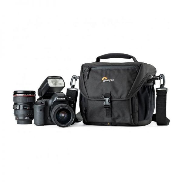 Фотосумка Lowepro Nova 170 AW II черная, для фотоаппарата