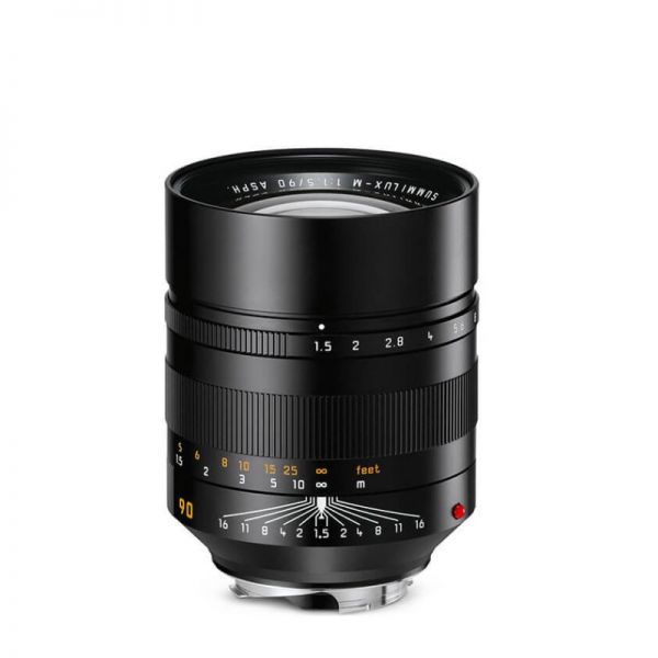 Объектив Leica SUMMILUX-M 1:1.5/90 ASPH., чёрный