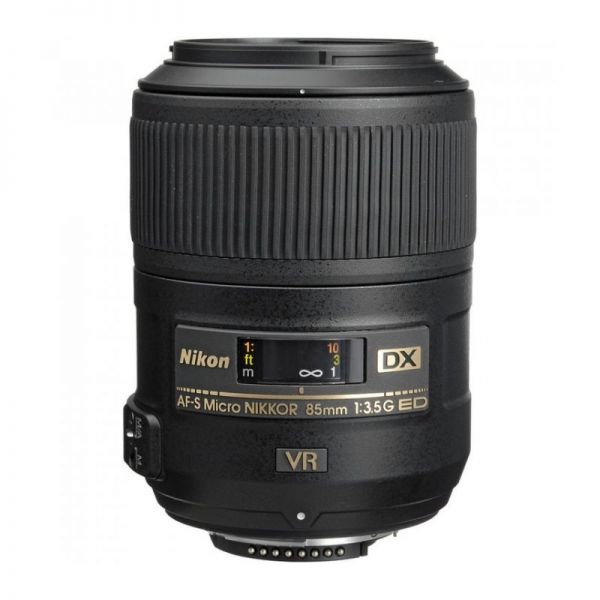 Объектив Nikon 85mm f/3.5G ED VR DX AF-S Micro-Nikkor