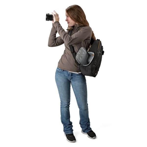 Рюкзак для фотоаппарата Lowepro Slingshot Edge 150 AW черный