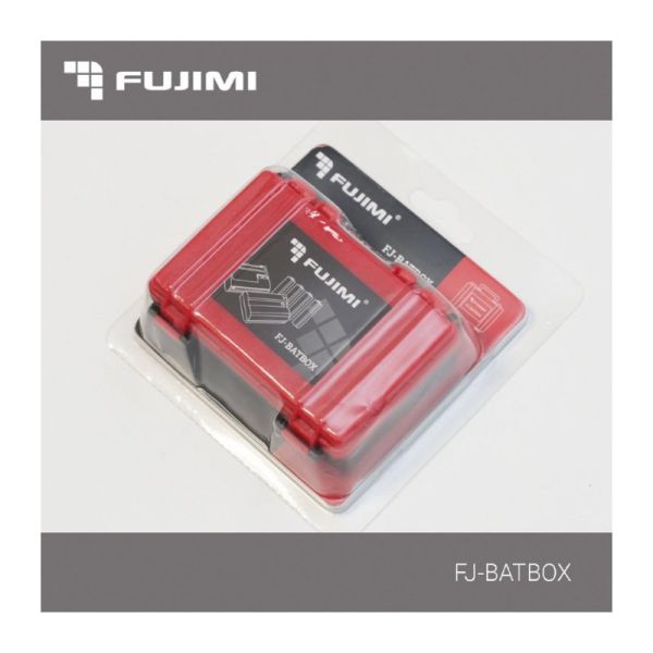 Универсальный кейс Fujimi FJ-BATBOX для батарей и карт памяти. 2 акб, 4 SD