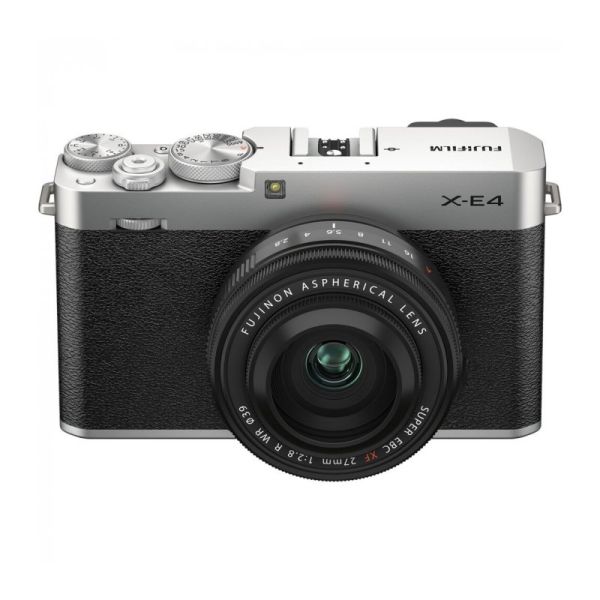 Цифровая фотокамера Fujifilm X-E4 Kit 27mmF2.8 WR R Silver