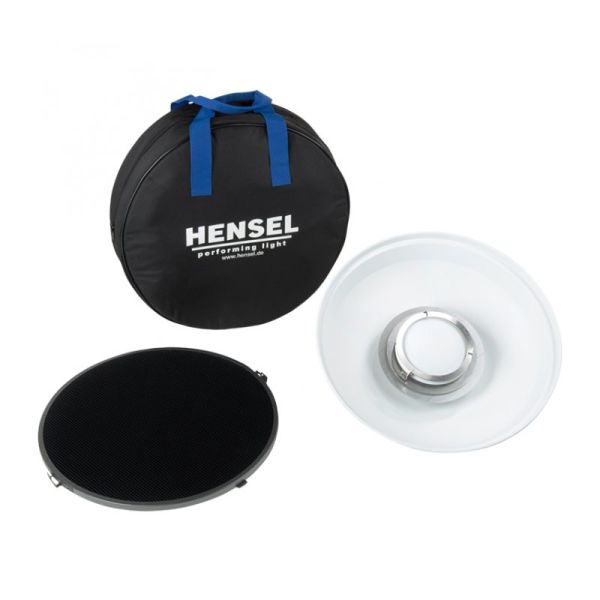 Портретная тарелка белая Hensel Рефлектор 22" ACW Beauty Dish kit EH (сота 22"), комплект