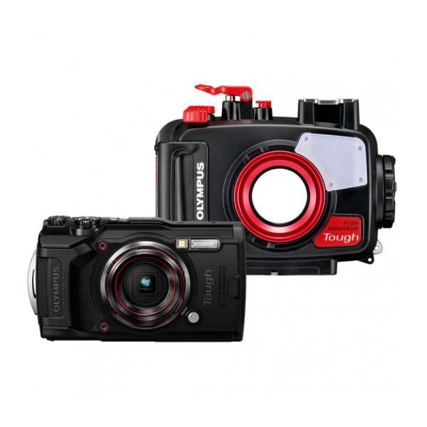 Olympus TG-6 Black Diver Kit