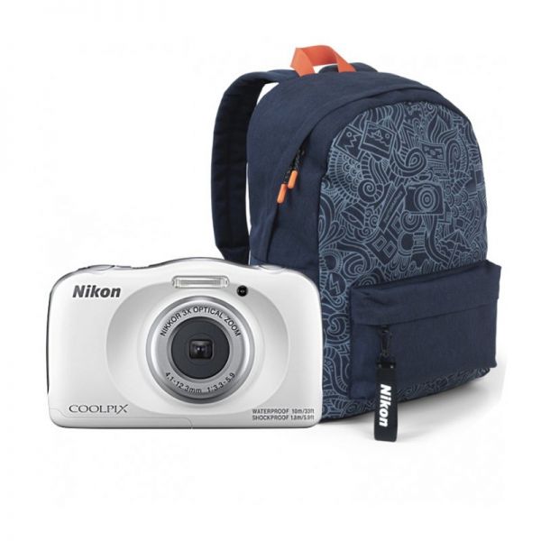 Цифровая фотокамера Nikon Coolpix W150 white