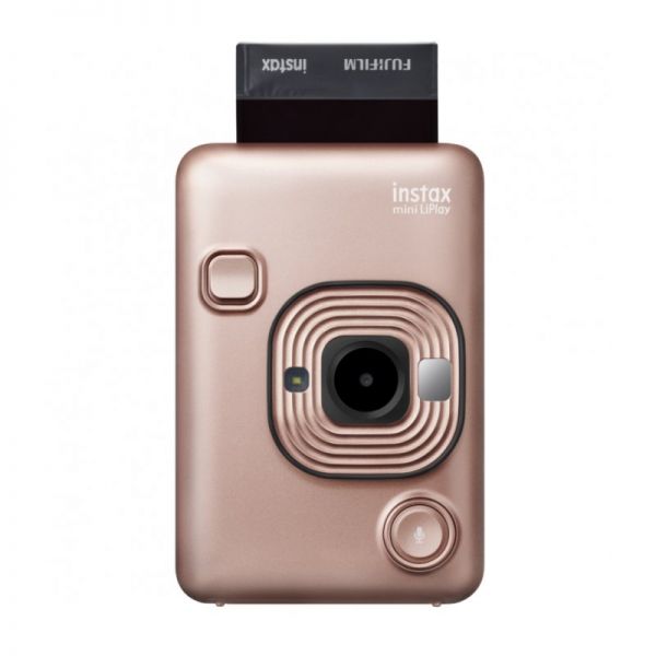 Фотокамера моментальной печати Fujifilm Instax Mini LiPlay BLUSH Gold