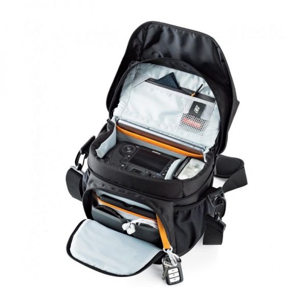 Фотосумка Lowepro Nova 170 AW II черная, для фотоаппарата