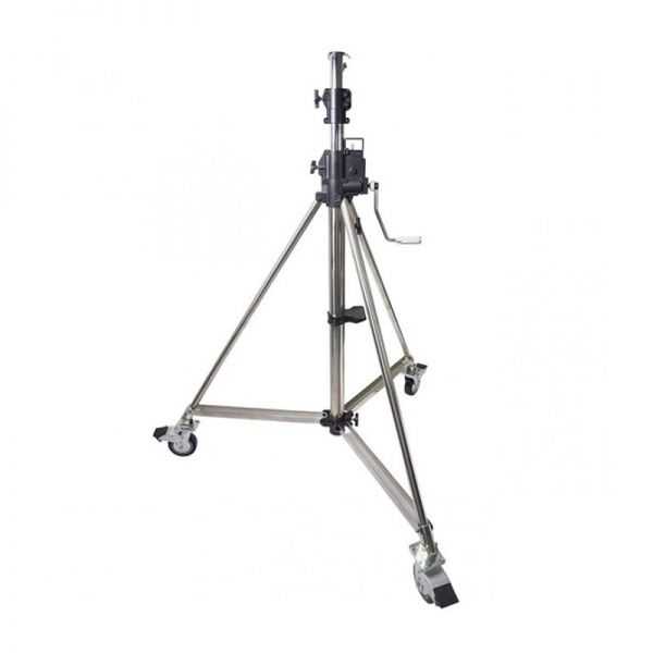 Стойка KUPO 484 Heavy Duty Wind-Up Stand with Braked Caster (179-386 см) с редукторной колонной