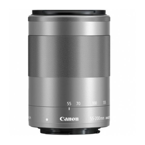 Объектив EF-M 55-200mm f/4.5-6.3 IS STM серебристый