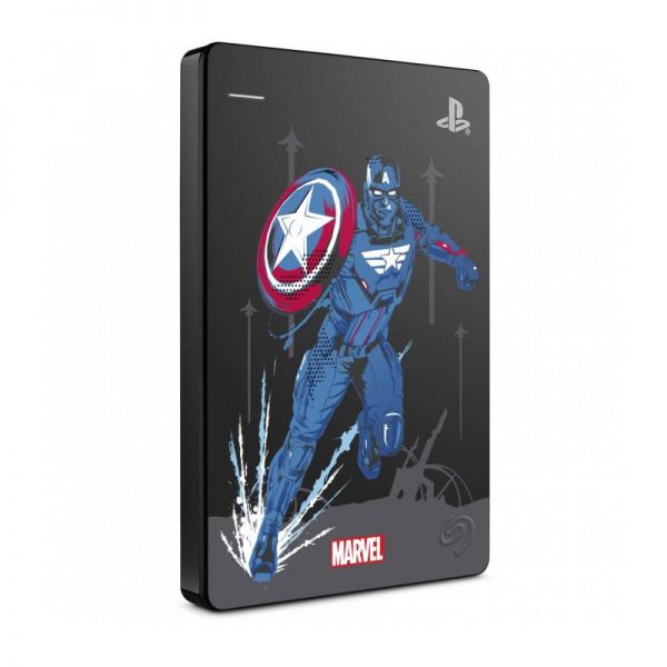 Внешний жесткий диск Seagate STGD2000203 2TB Game Drive for PS4 Captain America  2.5" USB 3.0