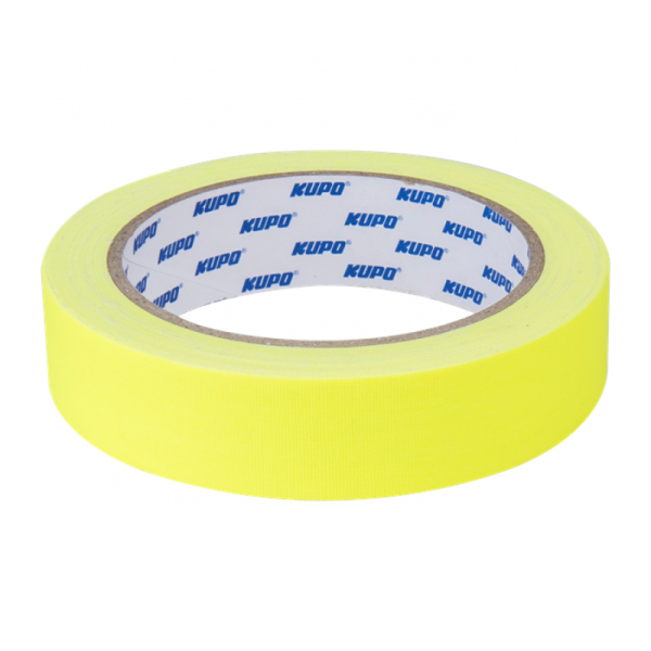 Скотч KUPO CS-2415Y Cloth Spike Tape yellow 24mm x 13,72m желтый