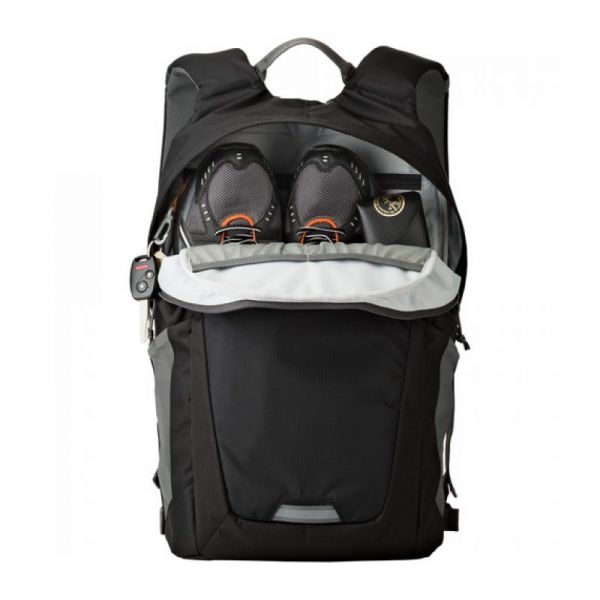 Рюкзак для фотоаппарата Lowepro Photo Hatchback BP 150 AW II черный/серый