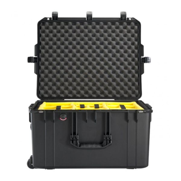 Защитный кейс 1637 Peli Air черный с мягкими перегородками AirWD,WL/WD,BLACK,PELI